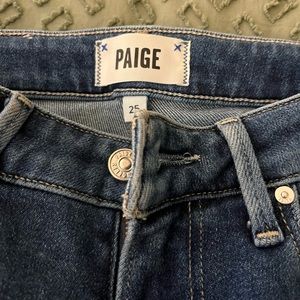 Paige slim straight jeans